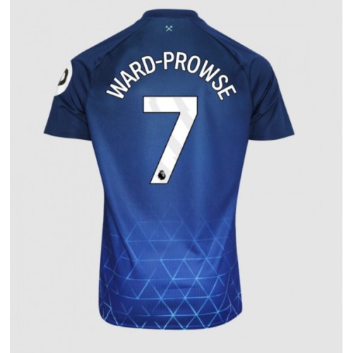 Fotbalové Dres West Ham United James Ward-Prowse #7 Alternativní 2023-24 Krátký Rukáv